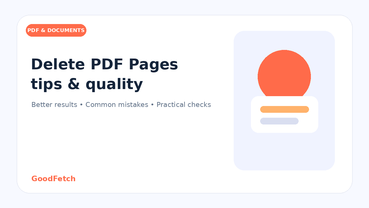 Delete PDF Pages Tips: Better Results & Common Mistakes cover