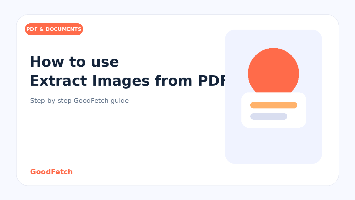How to Use Extract Images from PDF: Step-by-Step Guide cover