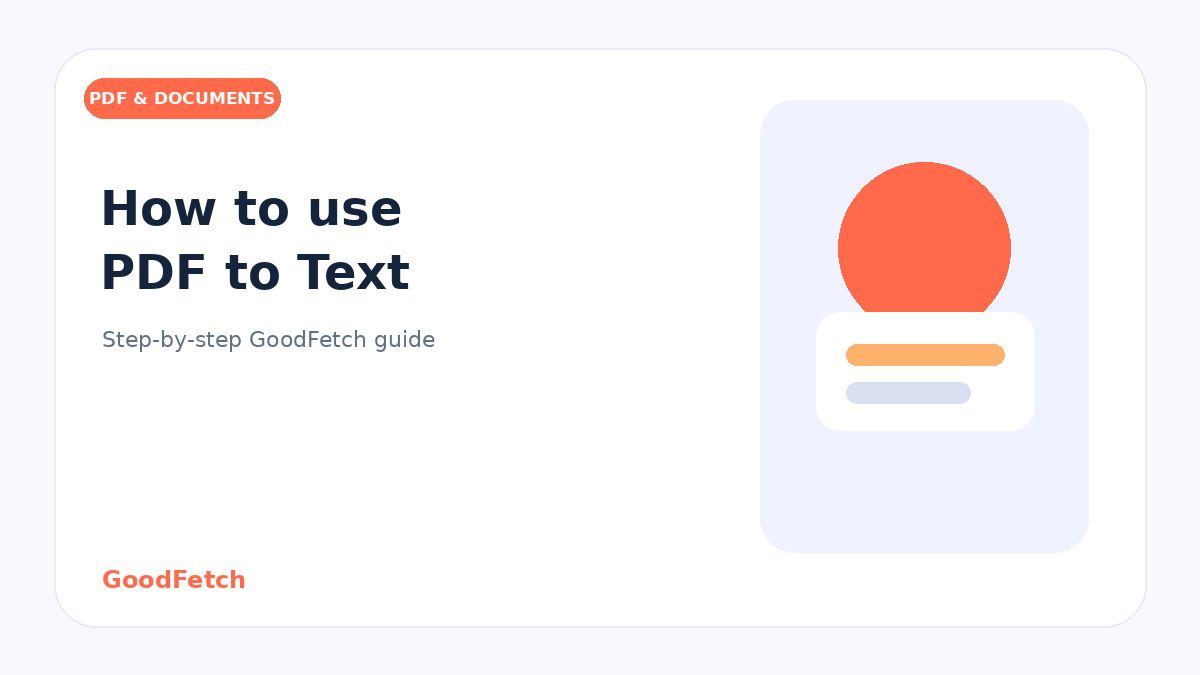 How to Use PDF to Text: Step-by-Step Guide cover