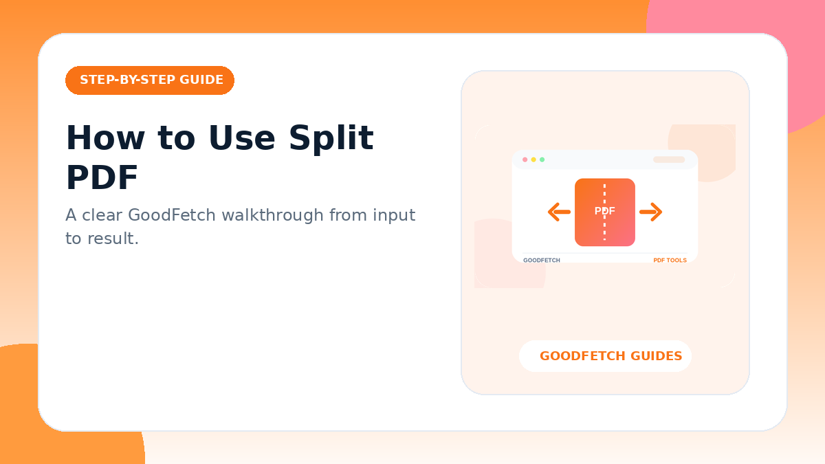 How to Use Split PDF: Step-by-Step Guide cover